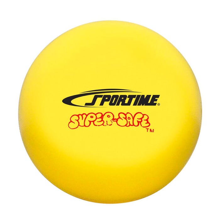 Sportime Super-Safe Softball, 4 Inches, Yellow
