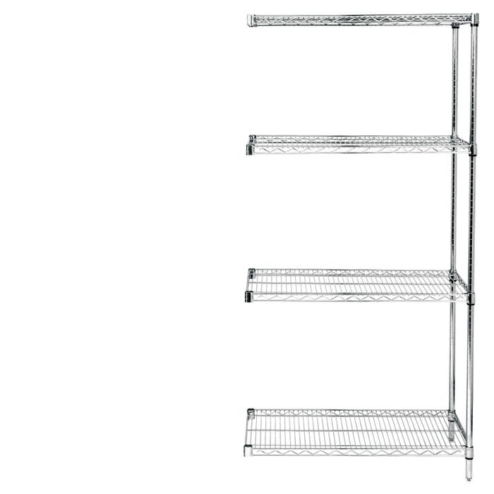 Quantum 4-Shelf Adder Storage Shelving Unit