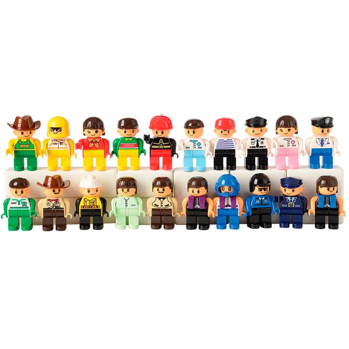 Marvel Education Building Brick Figures, Set of 20