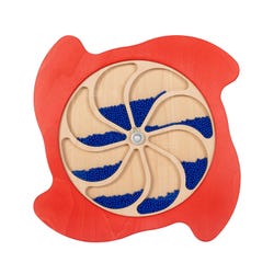 Snoezelen Rotating Rainfall Panel, Water Wheel, 19 x 18 x 2 Inches 2120639