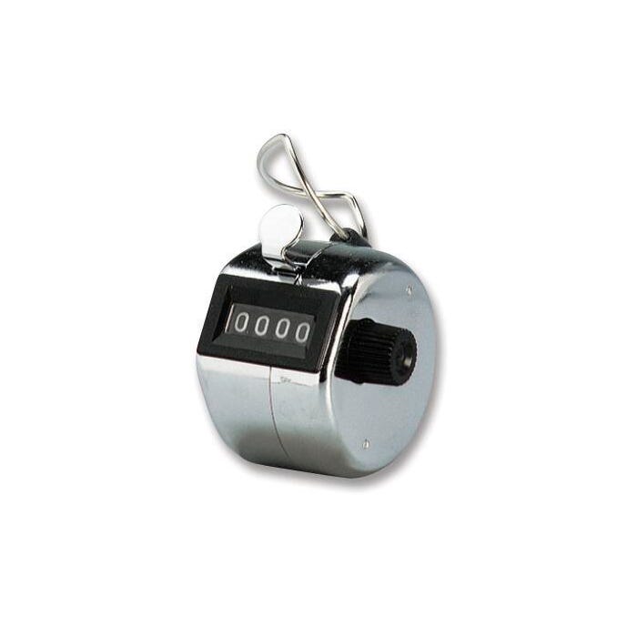 Frey Scientific Hand Tally Counter, Plated Chrome