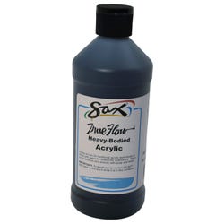 Sax Heavy Body Acrylic Paint, 1 Pint, Mars Black Item Number 1572471
