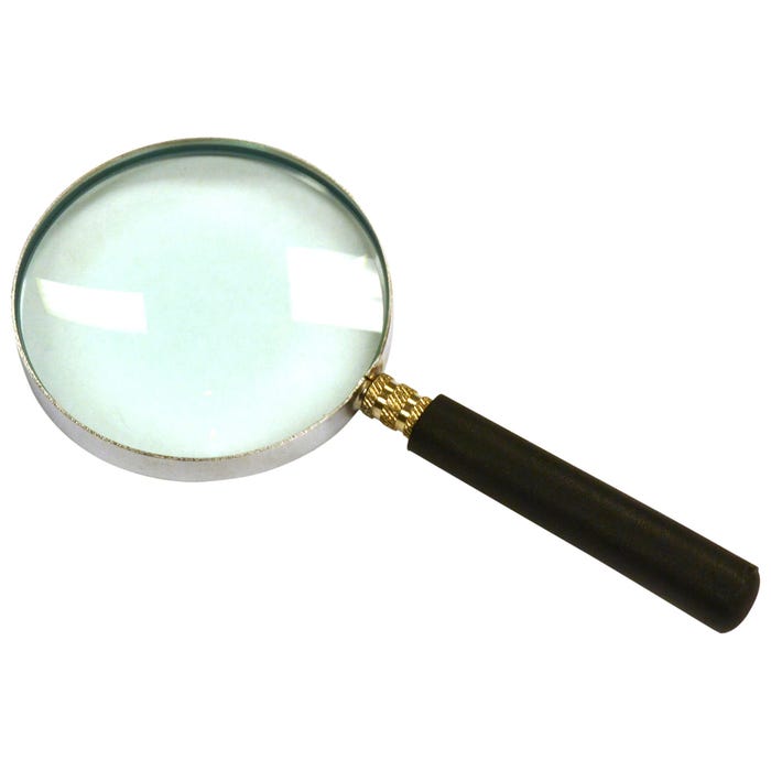 Eisco Labs Magnifying Glass, 2-1/2 Inch Diameter, 2-1/2x Magnification Power