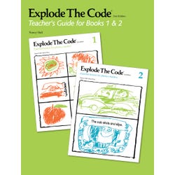 Image for Explode The Code Teacher's Guide, Literacy & Phonics, 2nd Edition, Books 1 and 2 from School Specialty