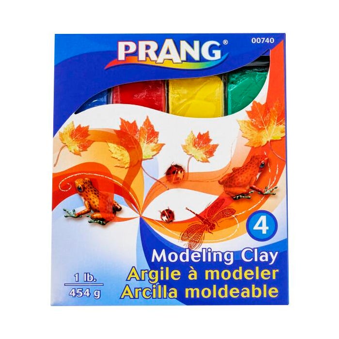 Prang Non-Toxic Modeling Clay, Assorted Colors, 1 Pound