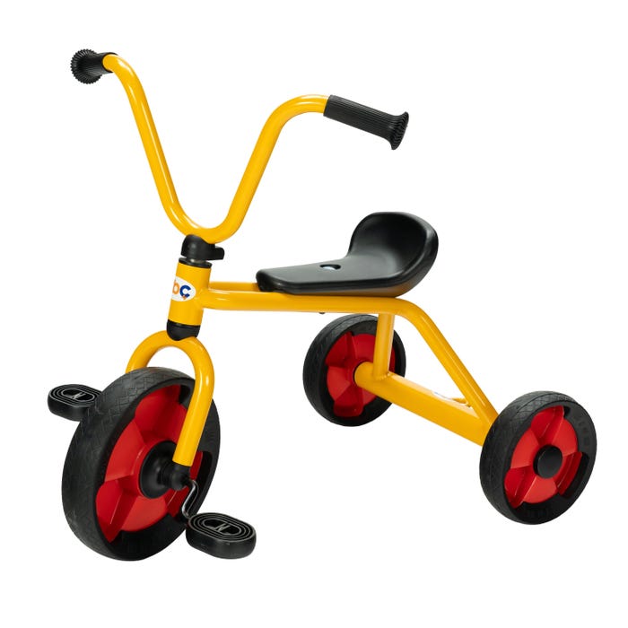 Childcraft ABC Medium Tricycle, 11-3/4 Inch Seat Height, Yellow