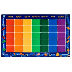 Carpets for Kids Premium Calendar Carpet, Rectangle 4002320