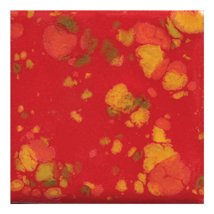 Mayco Jungle Gems Crystal Glaze, Pint, CG-756 Firecracker, Opaque