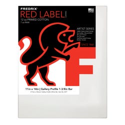 Fredrix Red Label Artist Canvas, Gallery Profile, 11 x 14 Inches, Each, Item Number 2103494
