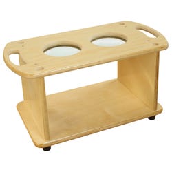 Childcraft Stacking Magnification Science Module Sensory Table, 19-1/2 x 10 x 10-1/4 Inches 1528649