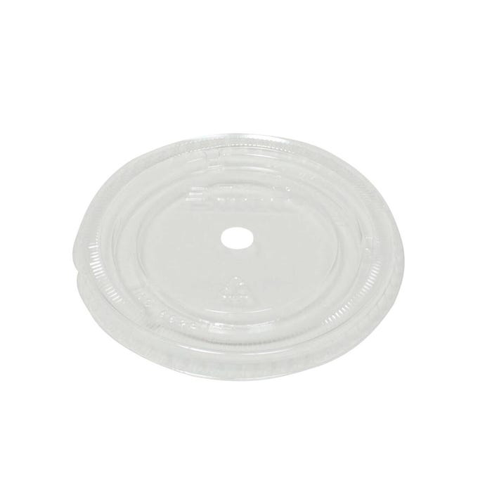 Delta Education Cup Lids, Plastic, 1 Hole, Pack of 10