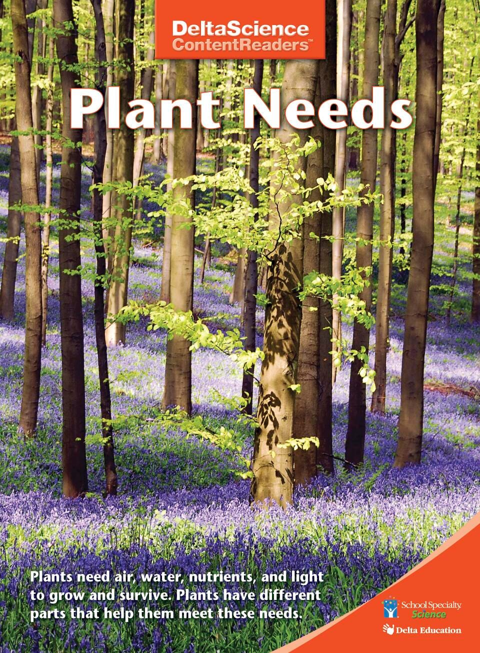 Delta Science Content Readers Plant Needs Red Book, Pack of 8, Item Number 1278095