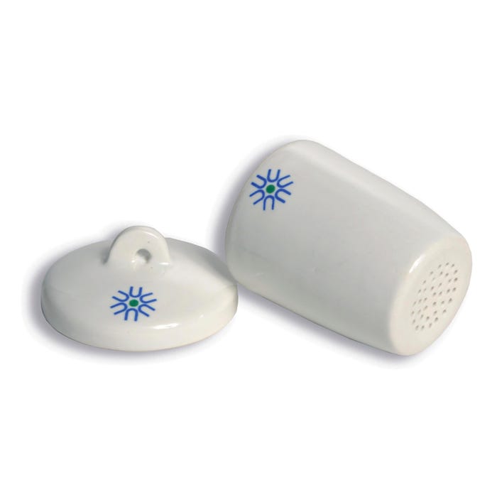 United Scientific Gooch Filter Crucible with Cover, 15 mL, Porcelain, Pack of 6