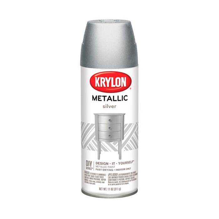 Krylon General Purpose Metallic Spray, Silver, 11 Ounces