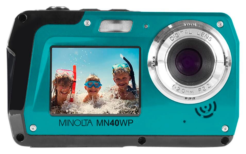 Minolta MN40WP Waterproof Camera, 48 MP, 16x Zoom, Item Number 2090318