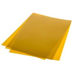 Grafix Shrink Film, 8-1/2 x 11 Inches, Gold, Pack of 50 2001235