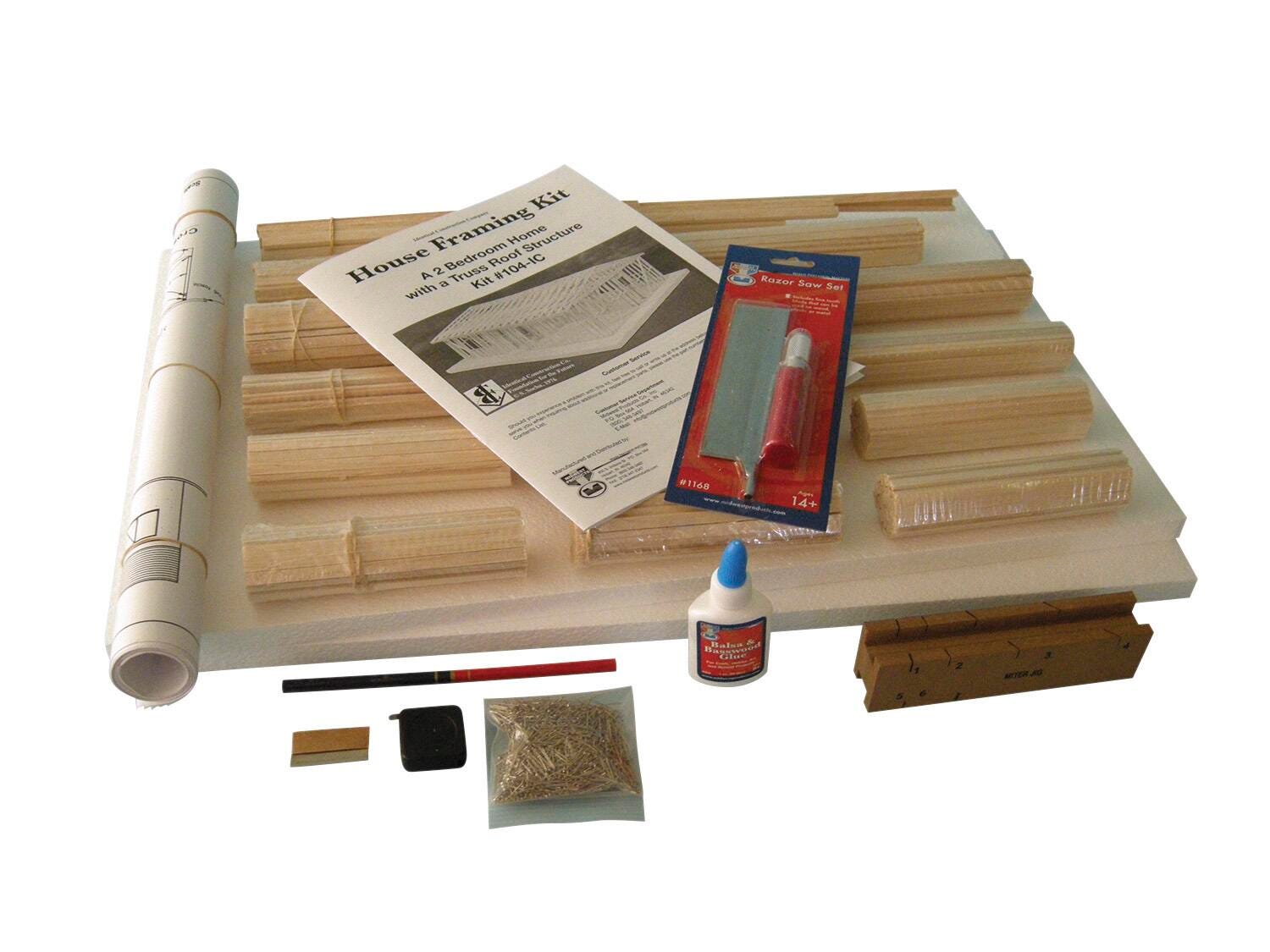 Standard House Framing Kit with Truss Roof, Item Number 586706