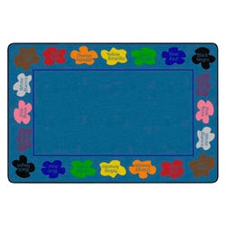 Childcraft Learn Your Colors Bilingual Carpet, 8 x 12 Feet, Rectangle