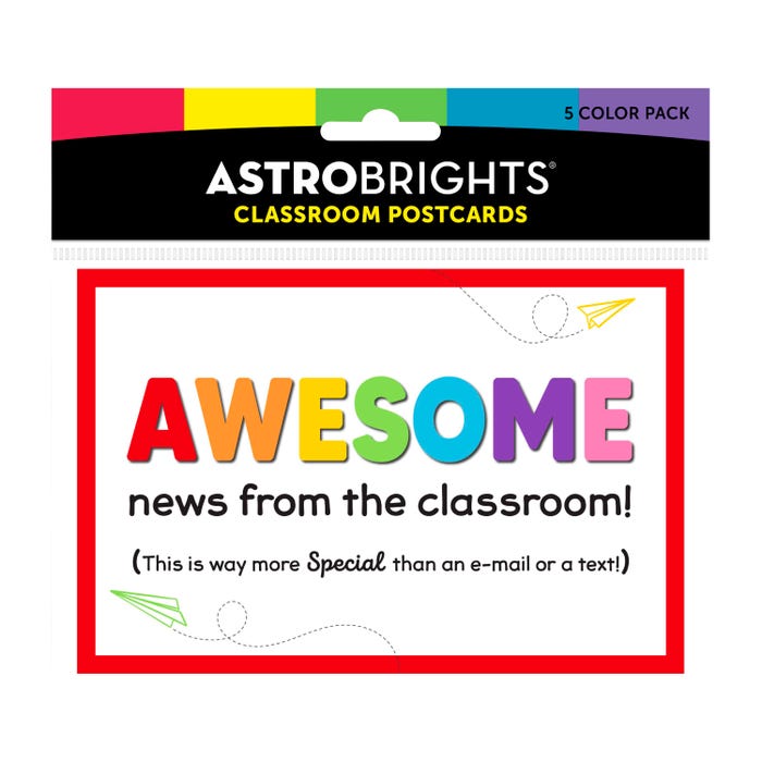 Astrobrights Parent Postcards