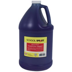 School Smart Washable Tempera Paint, Purple, 1 Gallon Bottle 2002773