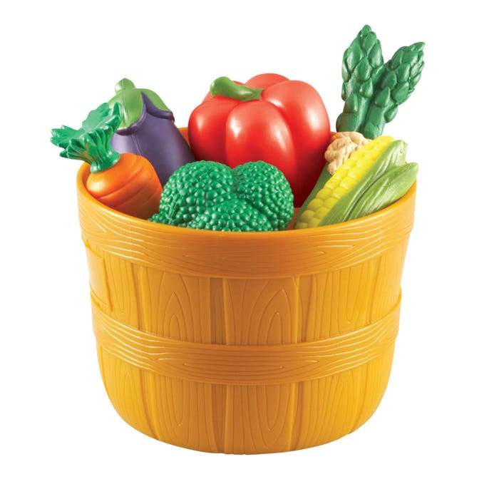 Learning Resources New Sprouts Bushel of Veggies Set, 10 Pieces