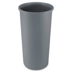 Rubbermaid Commercial Untouchable Round Container, 22 Gallon, Gray