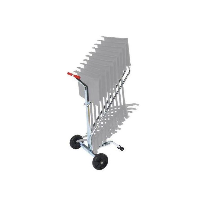 National Public Seating Music Stand Dolly, 31 x 27 x 47 Inches, 10 Stands