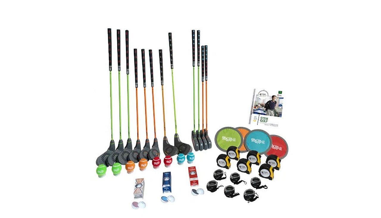 STEM Sports Complete Golf Kit, Grades 3 to 5 & 6 to 8