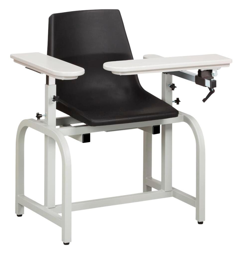Clinton Blood Drawing Chair, 31 x 27 x 36 Inches