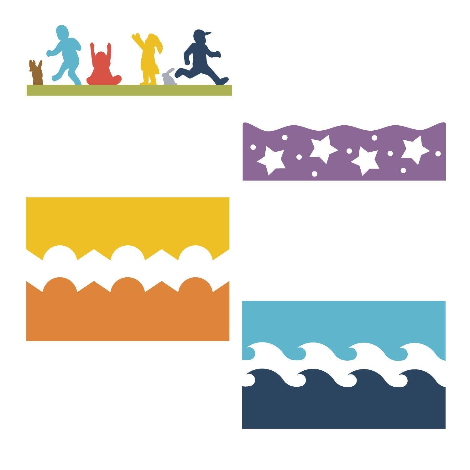 AccuCut Borded Dies, Set of 4 2216263