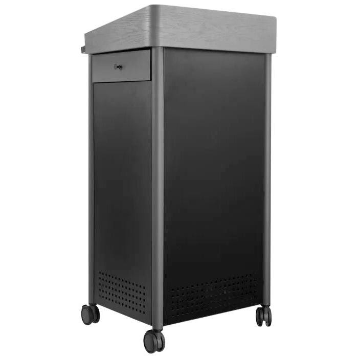 Oklahoma Sound Greystone Lectern, Without Sound, 23-1/2 x 19-1/4 x 45-1/2 Inches