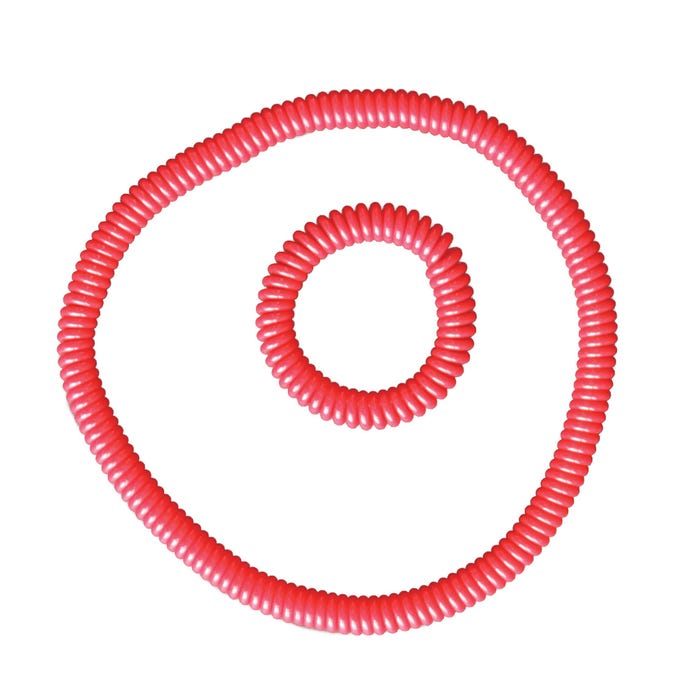 Abilitations Chewlery Chewable Jewelry, Red, Set of 2