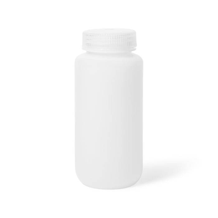 United Scientific UniStore Wide Mouth Reagent Bottles, HDPE, 500 Milliliters, Pack of 12