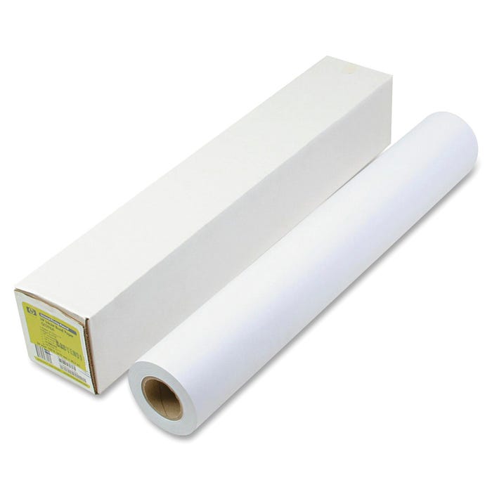 HP Universal Inkjet Coated Paper Roll, 24 Inches x 150 Feet, 24 lb, White