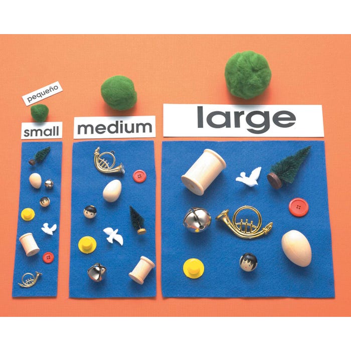 Primary Concepts Size Sort Game