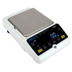 Adam Equipment Luna LBB 8001E Precision Balance, 8000 Gram Capacity, 0.1 Gram Readability, External Calibration