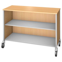 Fleetwood Sheerline Low Storage Unit, Single Sided - No Doors, 48 x 22 x 34 Inches