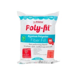 Poly-Fil Premium Fiber Fill , 16 ounce bag