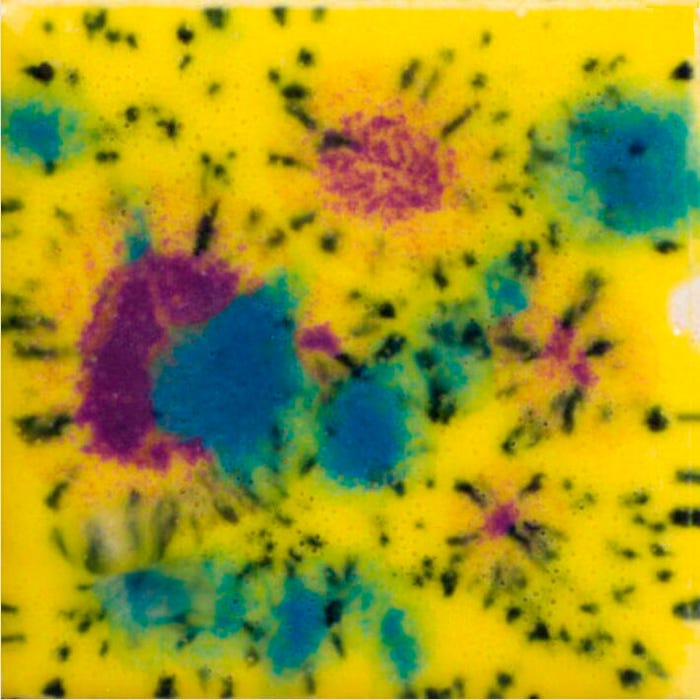 Mayco Jungle Gems Crystal Glaze, Pint, CG-1000 Mardi Gras, Semi-Opaque