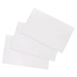 Image for School Smart Unruled Index Cards, 5 x 8 Inches, White, Pack of 100 from School Specialty