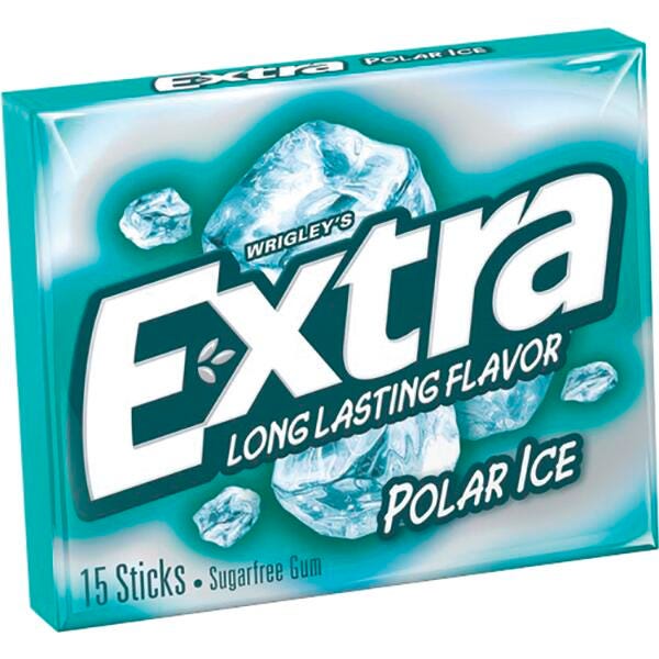 Extra Polar Ice Chewing Gum, Item Number 2050471
