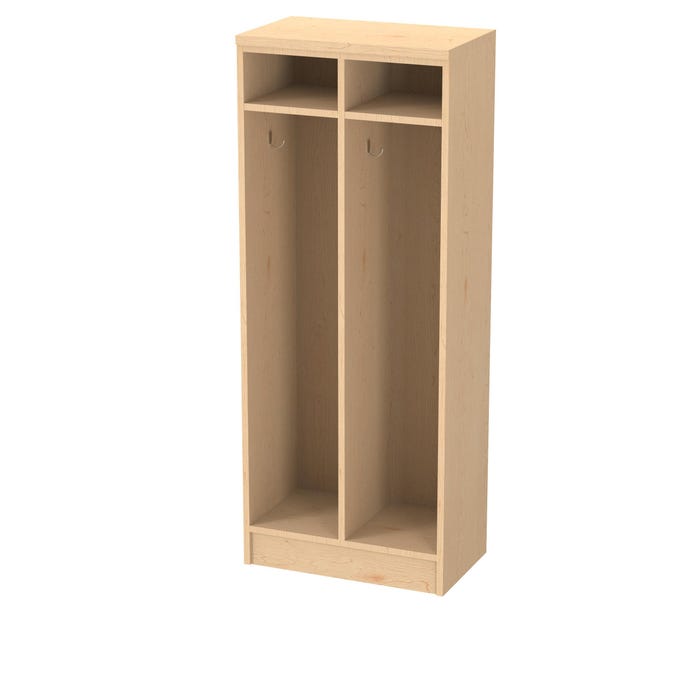 WB Manufacturing Modular Open Locker and Cubbies