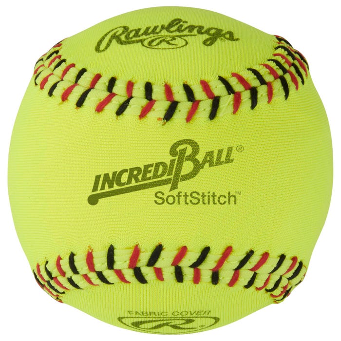 Easton Sports IncrediBall SofTouch Training Softball, 12 Inches, Neon Yellow