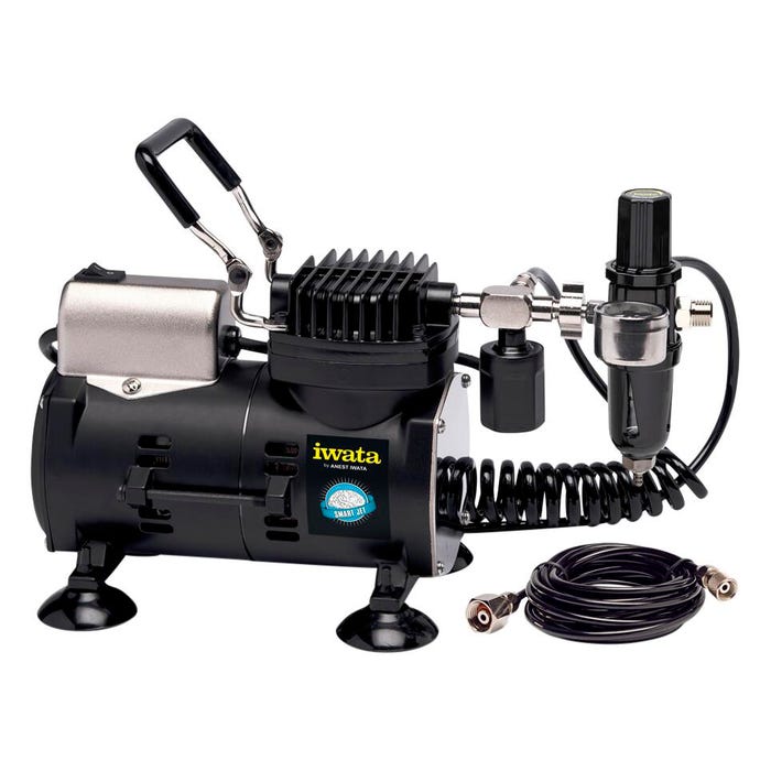 Iwata Smart Jet Air Compressor, 5-3/4 x 10-1/2 x 6-2/5 Inches