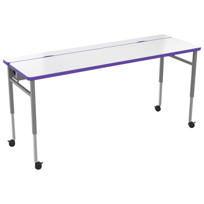 Classroom Select Advocate Series Cable Management Table, Rectangle,T-Mold Edge