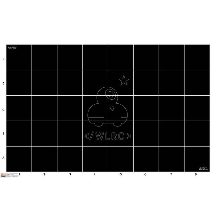 Geyer Instructional Wonder Workshop Basic Mat, 94-1/2 x 59 Inches, Black