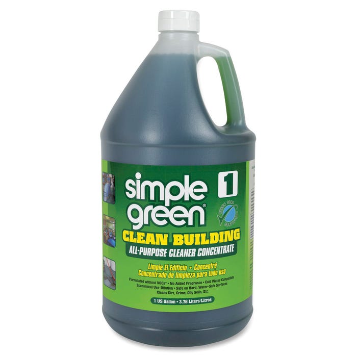 Simple Green All-purpose Cleaner Concentrate, Nontoxic, 1 Gallon, Green, Carton of 2