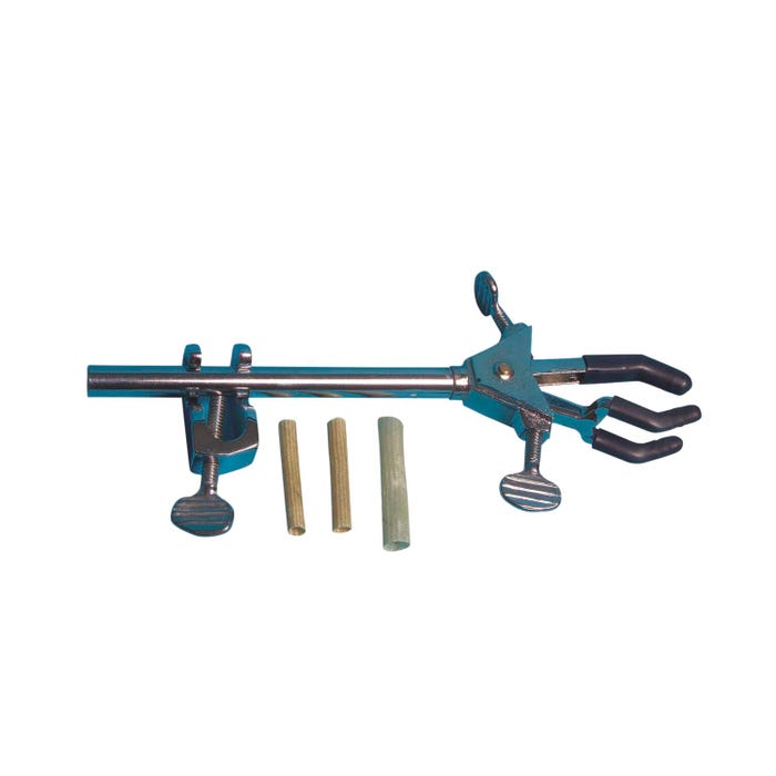 United Scientific 3-Prong Universal Clamp With Holder