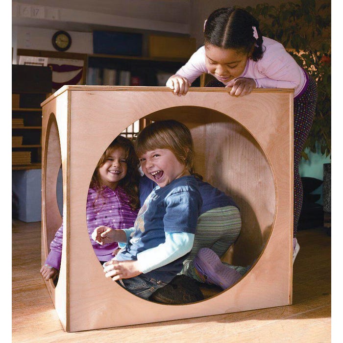 Whitney Brothers Privacy Play House Cube, 29 x 29 x 29 Inches