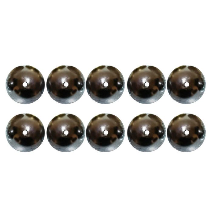 Frey Scientific Physics Balls, Brass, Drilled - .75 inches